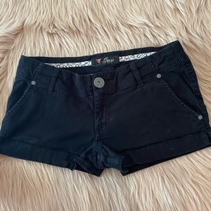 Black Guess Shorts